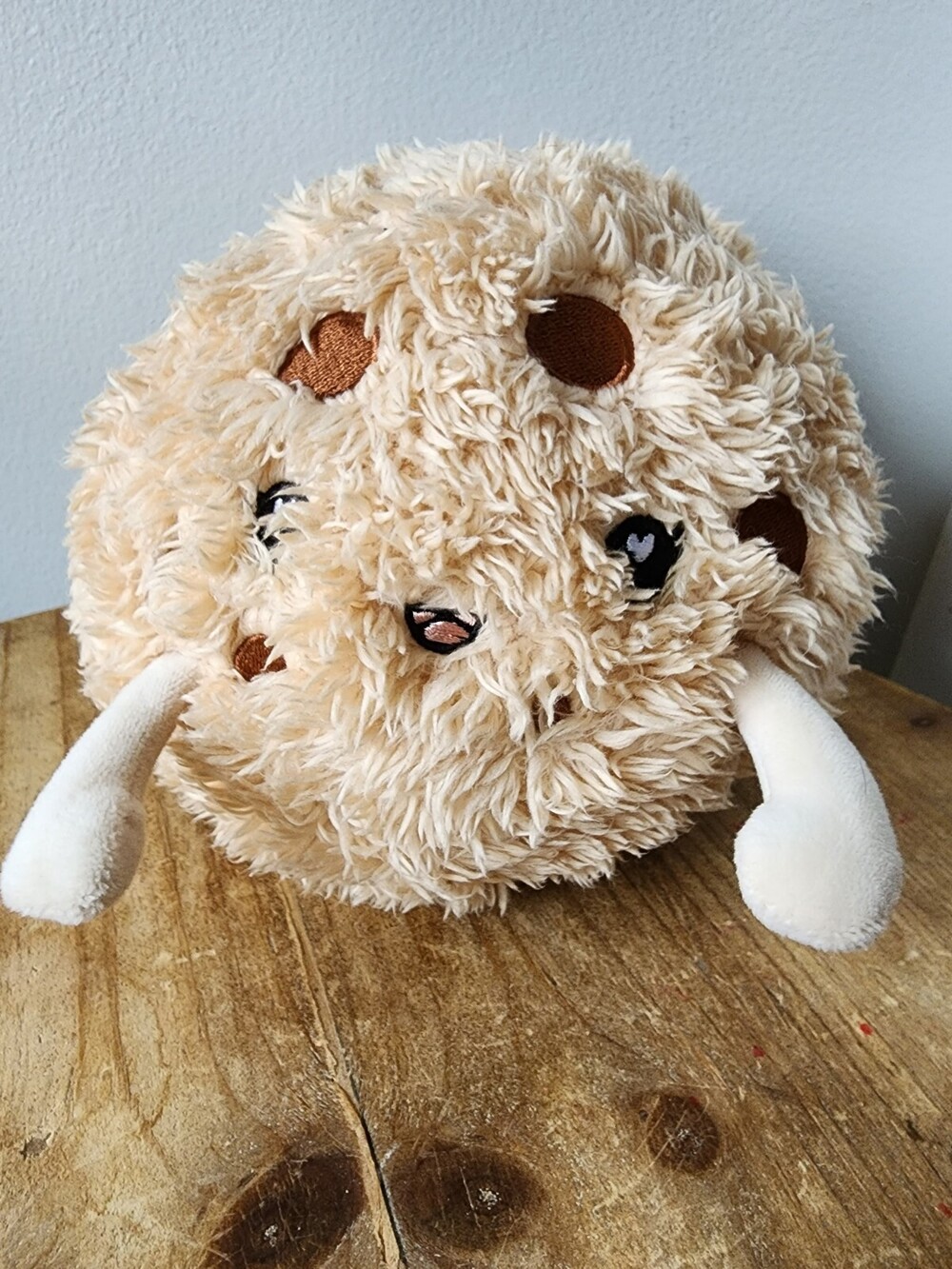 Chocolate Chip Cookie Sandwich Plush Toy With Arms Kellytoy. EUC